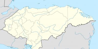 Mapa mostrant Hondures